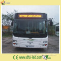 P7.62 Yellow Color LED Display Sign for Bus